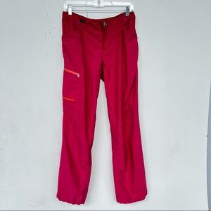 Patagonia Womens Size 6 RPS Rock Pants Pink Low Rise
